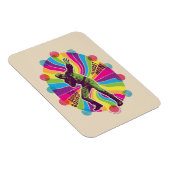 自殺隊 | Polka-Dot サイケデリック Man マグネット (右側)