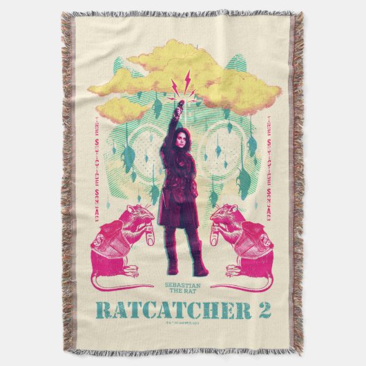 自殺隊 | Ratcatcher 2イラストレーション スローブランケット (正面縦)