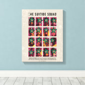 自殺隊 | Starro Squad Edition キャンバスプリント (インサイチュ (ウッドフロア))