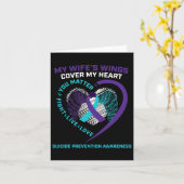 自殺 awareness 妻 ギフト 愛する 記憶 自殺 カード (黄色い花)