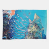 自民党サンタカタリナ島 – カリフォルニア州 – ハーバー キッチンタオル (横)