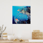 自民党サンタカタリナ島 – カリフォルニア州 – ハーバー ポスター (キッチン)