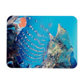 自民党サンタカタリナ島 – カリフォルニア州 – ハーバー マグネット (横)