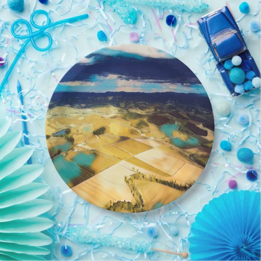 自民党トスカーナ – トスカーナ地方 – ペーパープレート (パーティー)