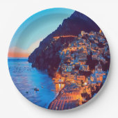 自民党ポジタノアマルフィコーストサンセット撮影ホテル ペーパープレート (正面)