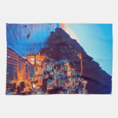 自民党ポジターノアマルフィコースト – サンセット撮影ホテル キッチンタオル (横)