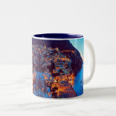 自民党ポジターノアマルフィコースト – サンセット撮影ホテル ツートーンマグカップ (正面右)