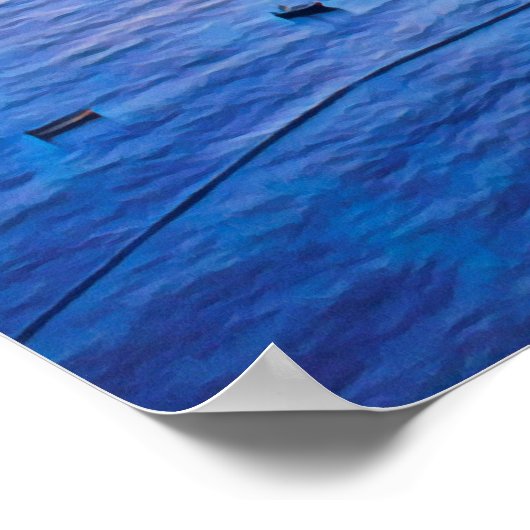 自民党ポジターノアマルフィコースト – サンセット撮影ホテル ポスター (角)