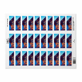 自民党ポジターノアマルフィコースト – サンセット撮影ホテル ラベル (フルシート)