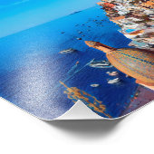 自民党ポジターノ – アマルフィ海岸 – パノラマ フォトプリント            (角)