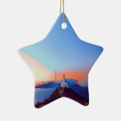 自民党ミコノス – アルメニア人 – 灯台 –  セラミックオーナメント (右)