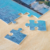 自民党ミコノス – 風車の海からの見解 – ジグソーパズル (側面)