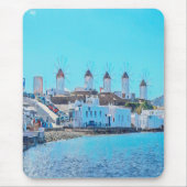 自民党ミコノス – 風車の海からの見解 –  マウスパッド (正面)