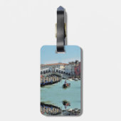 自民党リアルト橋 – ヴェネツィア – カナルグランデ ラゲッジタグ (裏面縦)