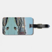 自民党リアルト橋 – ヴェネツィア – カナルグランデ ラゲッジタグ (裏面横)