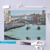 自民党リアルト橋 – ヴェネツィア – カナルグランデ 薄葉紙 (クラフト)