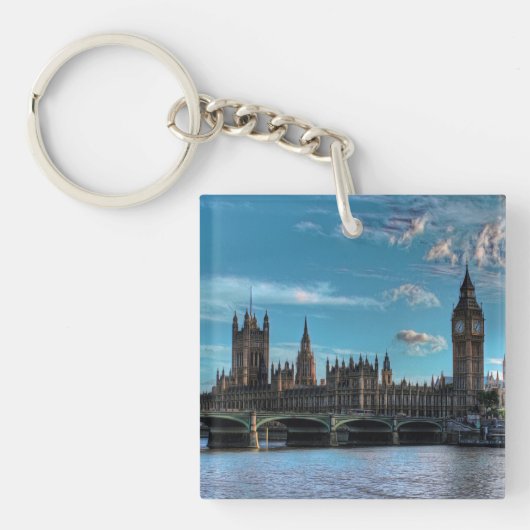自民党ロンドン – WESTMINSTERビュー – キーホルダー (正面)
