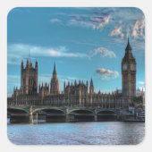 自民党ロンドン – WESTMINSTERビュー –  スクエアシール (正面)