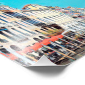 自民党ヴェネツィア – グランドキャナル – リアルトビーチ- フォトプリント (角)