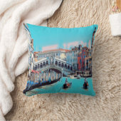 自民党ヴェネツィア – ゴンドラ – リアルト –  クッション (ブランケット)