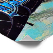 自民党ヴェネツィア – ゴンドラ – リアルト –  ポスター (角)