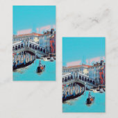 自民党ヴェネツィア – ゴンドラ – リアルト – 名刺 (正面/裏面)