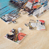 自民党ヴェネツィア – リアルトからグランドカナルの景色 ジグソーパズル (側面)