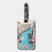 自民党ヴェネツィア – リアルトからグランドカナルの景色 ラゲッジタグ (裏面縦)