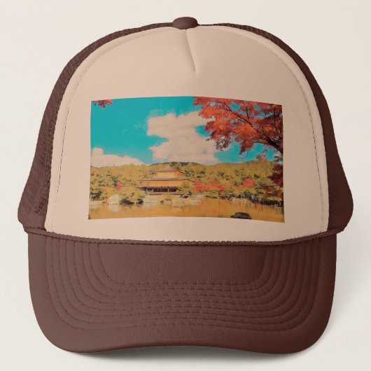 自民党京都 – 金閣 – ゴールデン・パビリオン –  キャップ (正面)