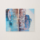 自民党 – シチリア – ビーチ – パノラマ ジグソーパズル (横)