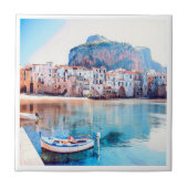 自民党 – シチリア – ビーチ – パノラマ タイル (正面)