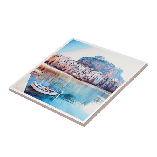 自民党 – シチリア – ビーチ – パノラマ タイル (側面)