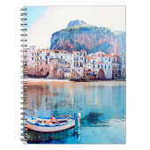 自民党 – シチリア – ビーチ – パノラマ ノートブック (正面)