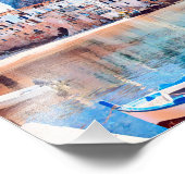 自民党 – シチリア – ビーチ – パノラマ フォトプリント            (角)