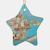 自民党ATRANI.- Amalfi Coast - セラミックオーナメント (左)