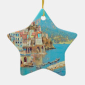 自民党ATRANI.- Amalfi Coast - セラミックオーナメント (裏面)
