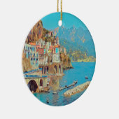 自民党ATRANI.- Amalfi Coast - セラミックオーナメント (右)