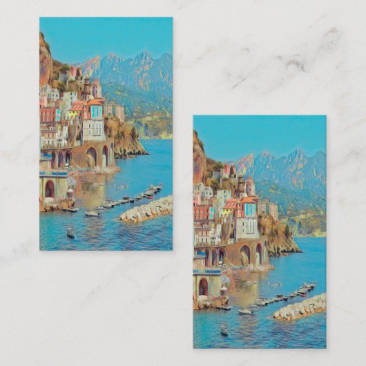 自民党ATRANI.- Amalfi Coast - 名刺 (正面/裏面)