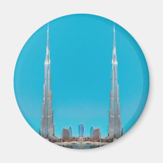 自民党BURJ KHALIFA – ドバイ –  マグネット (正面)