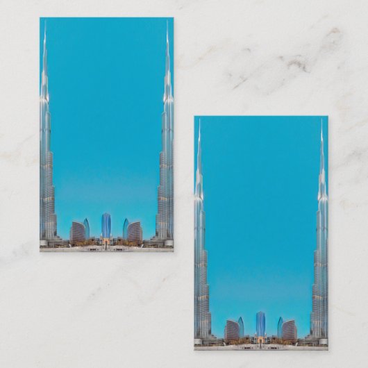 自民党BURJ KHALIFA – ドバイ – 名刺 (正面/裏面)