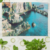 自民党Cinque Terre – マナローラ キッチンタオル (折り畳み)
