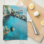 自民党Cinque Terre – マナローラ キッチンタオル (四つ折り)