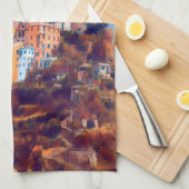 自民党CORNIGLIA - Cinque Terre - キッチンタオル (四つ折り)
