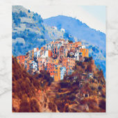 自民党CORNIGLIA - Cinque Terre - ワインラベル (シングルラベル)