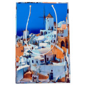 自民党OIA – 迷路のステップ – ミディアムペーパーバッグ (正面)