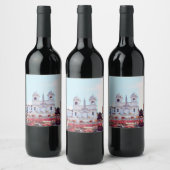 自民党PIAZZA DI SPAGNA – ローマ – 花と –  ワインラベル (ボトル)