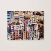 自民党POSIANO – 町 – 教会サンタマリアアスンタ –  ジグソーパズル (横)