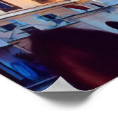 自民党POSIANO – 町 – 教会サンタマリアアスンタ –  ポスター (角)