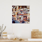 自民党POSIANO – 町 – 教会サンタマリアアスンタ –  ポスター (キッチン)