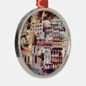 自民党POSIANO – 町 – 教会サンタマリアアスンタ – メタルオーナメント (右)